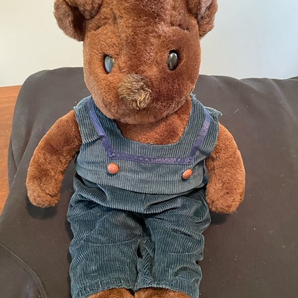 Vintage 1983 Emotions Johnny Stuffed Bear Plush - Picture 8 of 11